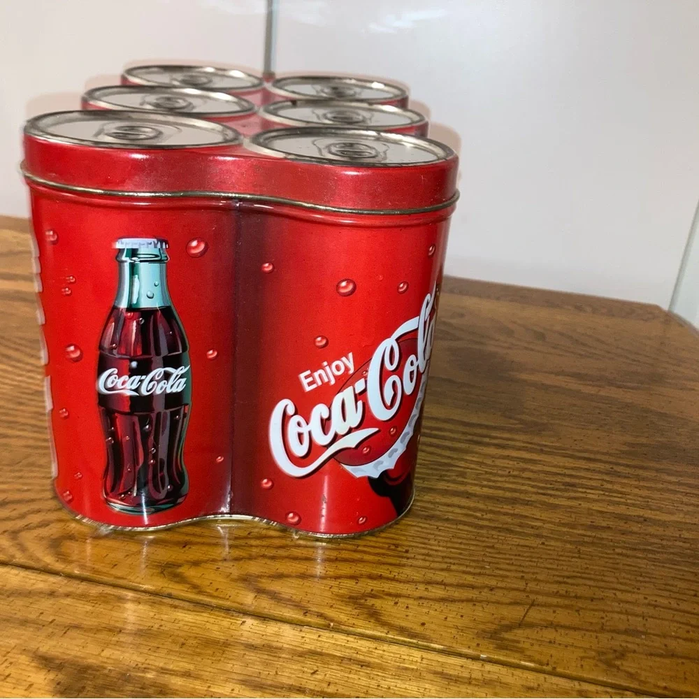 Coca-Cola 6 Pack Tin Vintage